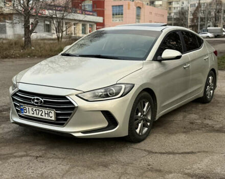 Бежевый Хендай Элантра, объемом двигателя 2 л и пробегом 78 тыс. км за 12500 $, фото 1 на Automoto.ua