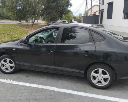 Черный Хендай Элантра, объемом двигателя 2 л и пробегом 180 тыс. км за 4000 $, фото 4 на Automoto.ua