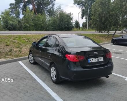 Чорний Хендай Елантра, об'ємом двигуна 2 л та пробігом 170 тис. км за 4500 $, фото 3 на Automoto.ua
