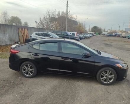 Чорний Хендай Елантра, об'ємом двигуна 2 л та пробігом 137 тис. км за 12000 $, фото 3 на Automoto.ua