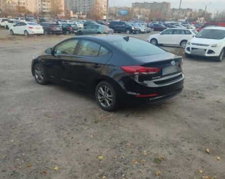 Чорний Хендай Елантра, об'ємом двигуна 2 л та пробігом 137 тис. км за 12000 $, фото 1 на Automoto.ua
