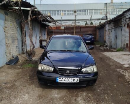 Черный Хендай Элантра, объемом двигателя 2 л и пробегом 280 тыс. км за 3000 $, фото 5 на Automoto.ua