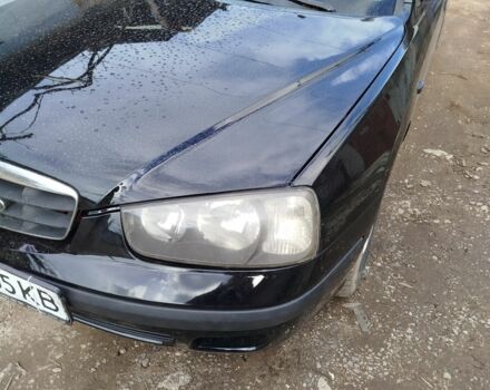 Черный Хендай Элантра, объемом двигателя 2 л и пробегом 280 тыс. км за 3000 $, фото 6 на Automoto.ua