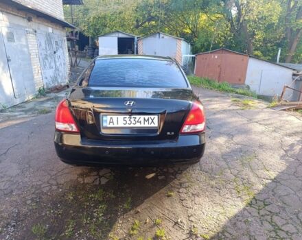 Черный Хендай Элантра, объемом двигателя 2 л и пробегом 450 тыс. км за 3200 $, фото 1 на Automoto.ua
