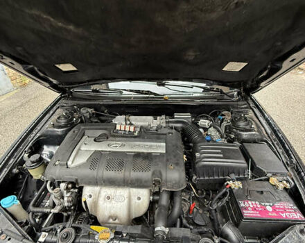 Черный Хендай Элантра, объемом двигателя 2 л и пробегом 283 тыс. км за 3500 $, фото 4 на Automoto.ua