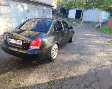 Черный Хендай Элантра, объемом двигателя 2 л и пробегом 450 тыс. км за 3200 $, фото 2 на Automoto.ua