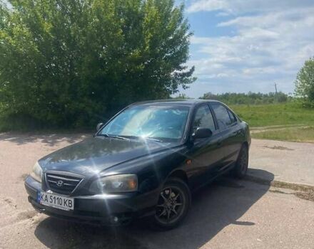 Черный Хендай Элантра, объемом двигателя 1.6 л и пробегом 295 тыс. км за 2750 $, фото 4 на Automoto.ua