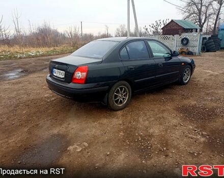 Черный Хендай Элантра, объемом двигателя 1.6 л и пробегом 294 тыс. км за 2900 $, фото 3 на Automoto.ua