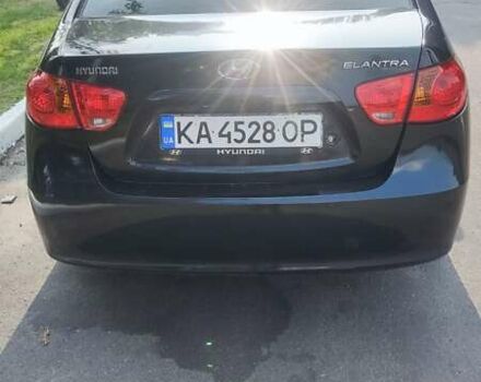 Черный Хендай Элантра, объемом двигателя 1.59 л и пробегом 280 тыс. км за 4500 $, фото 5 на Automoto.ua