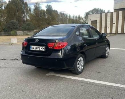 Хендай Элантра 2007 в Киеве на Automoto.ua Черный Хендай Элантра, объемом двигателя 1.6 л и пробегом 250 тыс. км за 4000 $, фото 3 на Automoto.ua