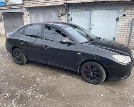 Хендай Элантра 2007 в Днепре (Днепропетровске) на Automoto.ua Черный Хендай Элантра, объемом двигателя 1.6 л и пробегом 160 тыс. км за 6100 $, фото 2 на Automoto.ua