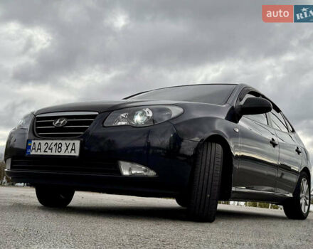 Чорний Хендай Елантра, об'ємом двигуна 2 л та пробігом 240 тис. км за 7850 $, фото 9 на Automoto.ua