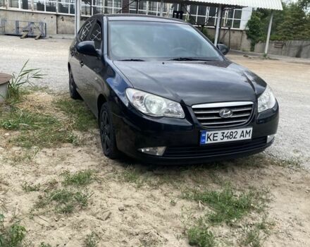 Черный Хендай Элантра, объемом двигателя 1.6 л и пробегом 163 тыс. км за 6700 $, фото 6 на Automoto.ua