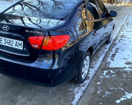 Черный Хендай Элантра, объемом двигателя 1.6 л и пробегом 158 тыс. км за 6800 $, фото 5 на Automoto.ua
