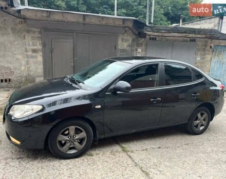 Черный Хендай Элантра, объемом двигателя 1.6 л и пробегом 350 тыс. км за 4750 $, фото 13 на Automoto.ua