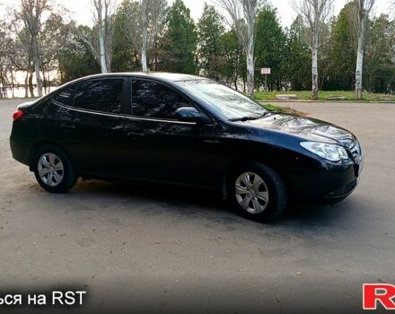 Черный Хендай Элантра, объемом двигателя 1.6 л и пробегом 275 тыс. км за 5999 $, фото 3 на Automoto.ua