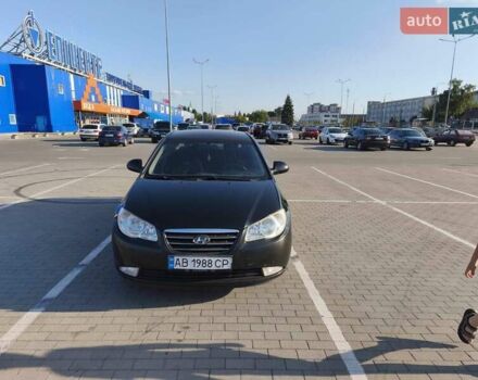 Черный Хендай Элантра, объемом двигателя 1.59 л и пробегом 213 тыс. км за 5300 $, фото 1 на Automoto.ua