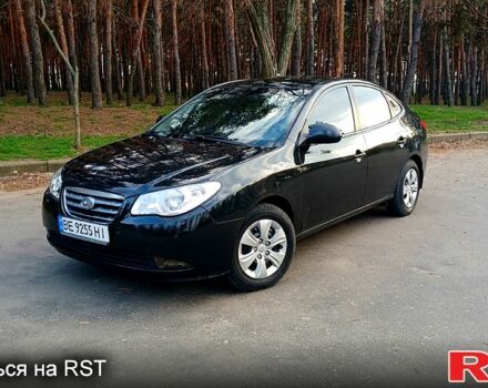 Черный Хендай Элантра, объемом двигателя 1.6 л и пробегом 275 тыс. км за 5999 $, фото 2 на Automoto.ua