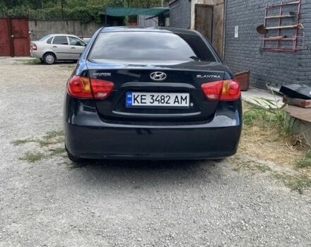 Черный Хендай Элантра, объемом двигателя 1.6 л и пробегом 163 тыс. км за 6700 $, фото 2 на Automoto.ua