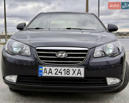 Чорний Хендай Елантра, об'ємом двигуна 2 л та пробігом 240 тис. км за 7850 $, фото 10 на Automoto.ua