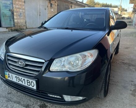 Черный Хендай Элантра, объемом двигателя 1.6 л и пробегом 240 тыс. км за 6411 $, фото 2 на Automoto.ua