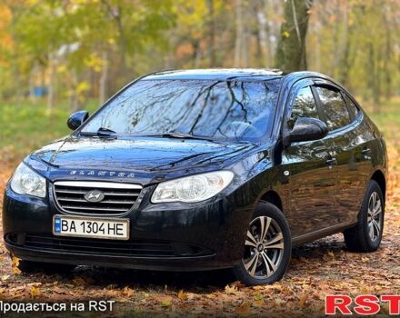 Черный Хендай Элантра, объемом двигателя 1.6 л и пробегом 223 тыс. км за 5999 $, фото 2 на Automoto.ua