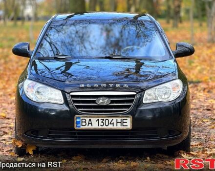 Черный Хендай Элантра, объемом двигателя 1.6 л и пробегом 223 тыс. км за 5999 $, фото 1 на Automoto.ua
