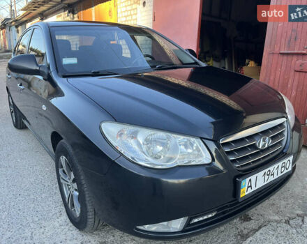 Черный Хендай Элантра, объемом двигателя 1.59 л и пробегом 240 тыс. км за 6257 $, фото 1 на Automoto.ua