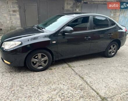 Черный Хендай Элантра, объемом двигателя 1.6 л и пробегом 350 тыс. км за 4750 $, фото 12 на Automoto.ua