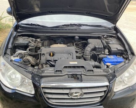 Черный Хендай Элантра, объемом двигателя 1.6 л и пробегом 163 тыс. км за 6700 $, фото 13 на Automoto.ua