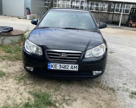 Черный Хендай Элантра, объемом двигателя 1.6 л и пробегом 163 тыс. км за 6700 $, фото 7 на Automoto.ua