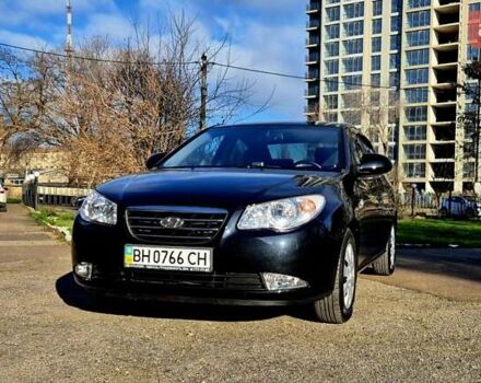 Черный Хендай Элантра, объемом двигателя 1.59 л и пробегом 95 тыс. км за 7200 $, фото 1 на Automoto.ua