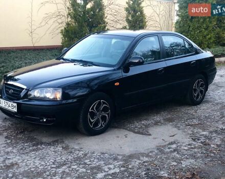 Чорний Хендай Елантра, об'ємом двигуна 1.6 л та пробігом 66 тис. км за 6000 $, фото 1 на Automoto.ua
