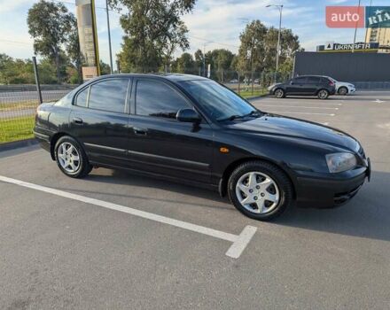 Черный Хендай Элантра, объемом двигателя 1.6 л и пробегом 146 тыс. км за 5900 $, фото 2 на Automoto.ua