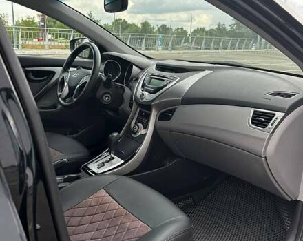 Черный Хендай Элантра, объемом двигателя 1.8 л и пробегом 210 тыс. км за 7599 $, фото 17 на Automoto.ua