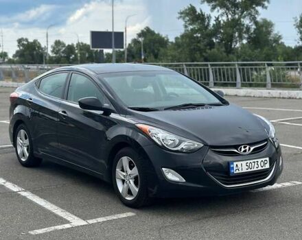Черный Хендай Элантра, объемом двигателя 1.8 л и пробегом 210 тыс. км за 7599 $, фото 1 на Automoto.ua