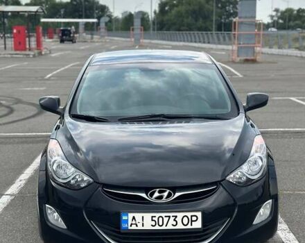 Черный Хендай Элантра, объемом двигателя 1.8 л и пробегом 210 тыс. км за 7599 $, фото 2 на Automoto.ua