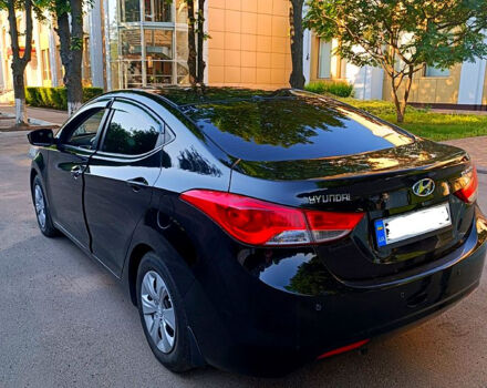 Черный Хендай Элантра, объемом двигателя 1.8 л и пробегом 157 тыс. км за 8500 $, фото 3 на Automoto.ua