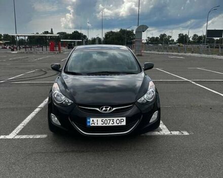 Черный Хендай Элантра, объемом двигателя 1.8 л и пробегом 210 тыс. км за 7599 $, фото 3 на Automoto.ua