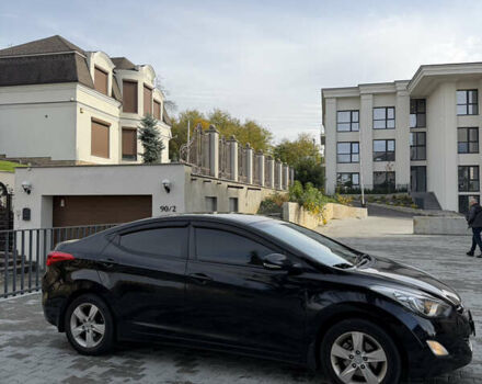 Черный Хендай Элантра, объемом двигателя 1.8 л и пробегом 150 тыс. км за 9100 $, фото 4 на Automoto.ua