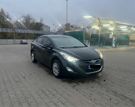 Черный Хендай Элантра, объемом двигателя 1.6 л и пробегом 181 тыс. км за 8800 $, фото 6 на Automoto.ua