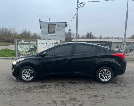 Черный Хендай Элантра, объемом двигателя 1.6 л и пробегом 181 тыс. км за 8800 $, фото 1 на Automoto.ua