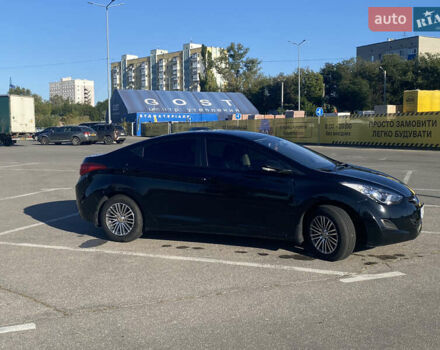 Черный Хендай Элантра, объемом двигателя 1.59 л и пробегом 87 тыс. км за 10600 $, фото 7 на Automoto.ua