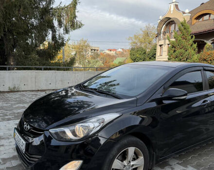 Черный Хендай Элантра, объемом двигателя 1.8 л и пробегом 150 тыс. км за 9100 $, фото 2 на Automoto.ua