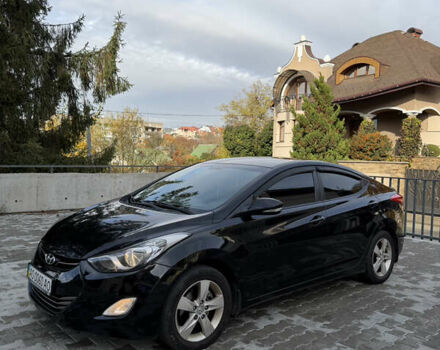 Черный Хендай Элантра, объемом двигателя 1.8 л и пробегом 150 тыс. км за 9100 $, фото 1 на Automoto.ua