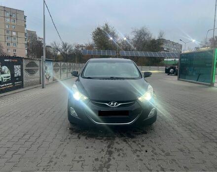 Черный Хендай Элантра, объемом двигателя 1.6 л и пробегом 181 тыс. км за 8800 $, фото 7 на Automoto.ua