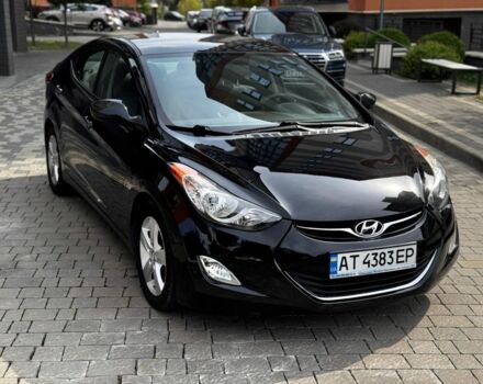 Черный Хендай Элантра, объемом двигателя 1.8 л и пробегом 63 тыс. км за 11000 $, фото 1 на Automoto.ua