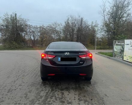 Черный Хендай Элантра, объемом двигателя 1.6 л и пробегом 181 тыс. км за 8800 $, фото 3 на Automoto.ua