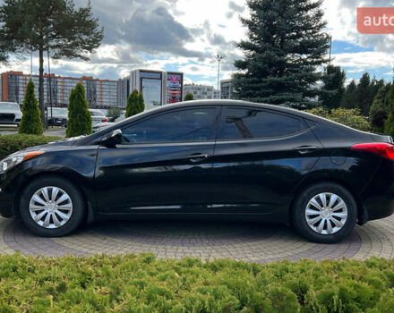 Черный Хендай Элантра, объемом двигателя 1.8 л и пробегом 135 тыс. км за 8750 $, фото 3 на Automoto.ua