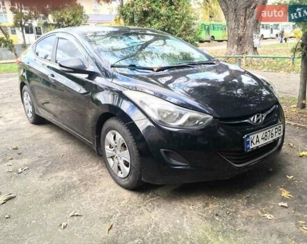 Черный Хендай Элантра, объемом двигателя 1.59 л и пробегом 399 тыс. км за 6850 $, фото 1 на Automoto.ua